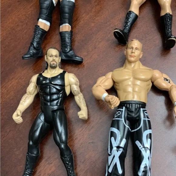 8 WWE Wrestlers Action Figures Mostly Jakks Early 2000's - Picture 2 of 5